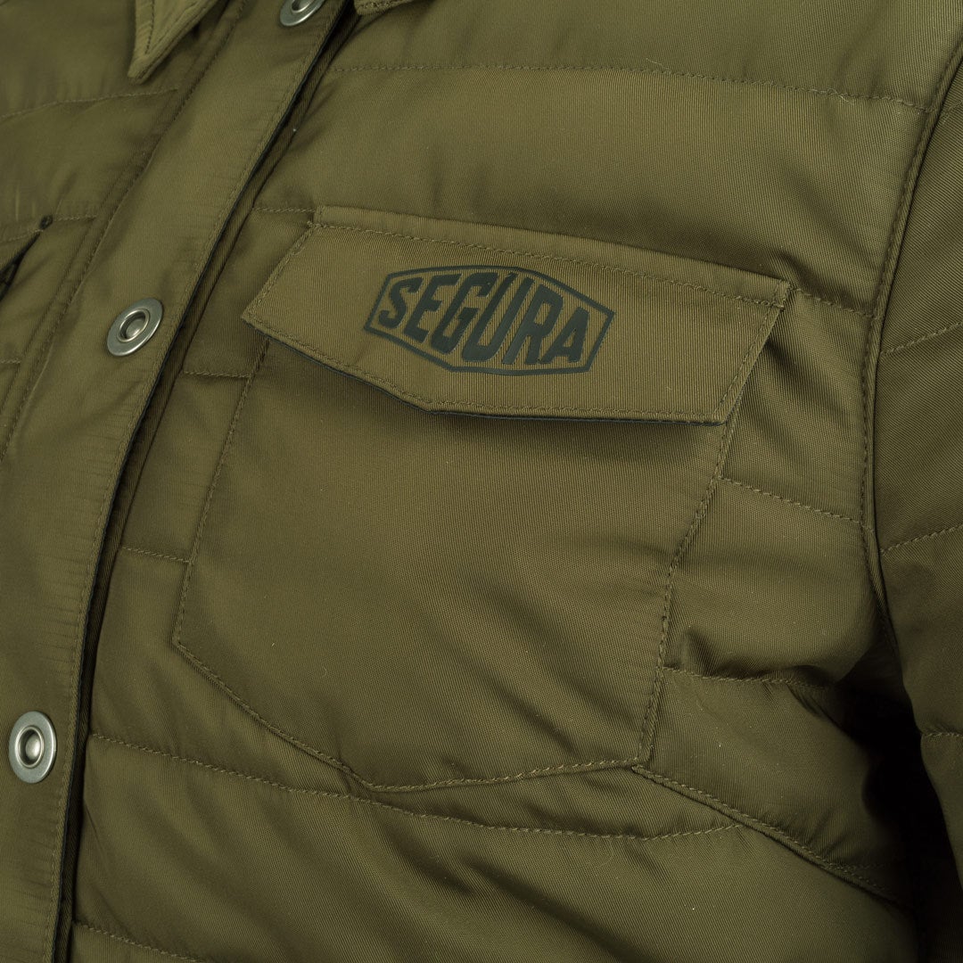 Segura Ness Damen Motorrad Textiljacke khaki 44 Abbildung 5