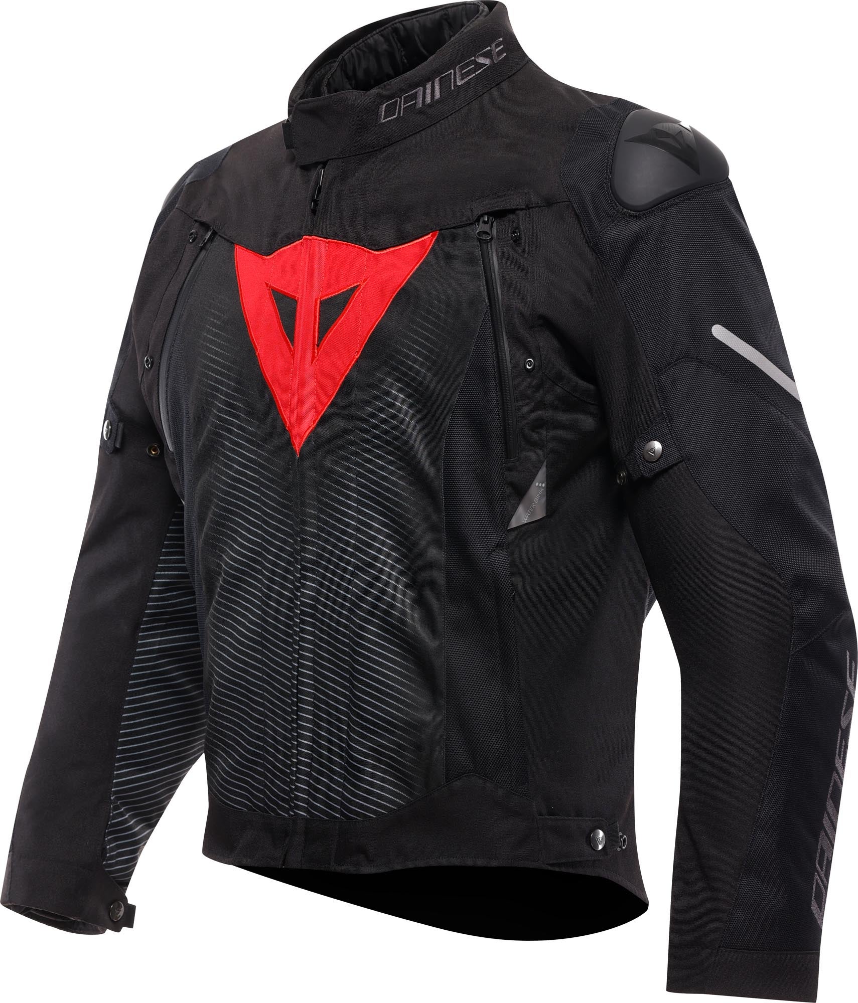 Dainese Super Sprint D-Dry waterproof Motorcycle Jacket black/black/red 58 Figure 1