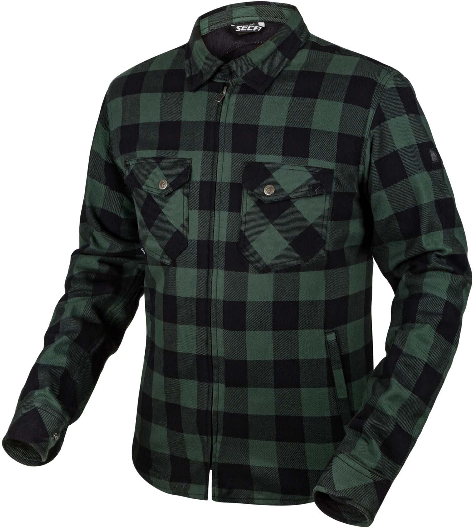 Seca Marshal II Camicia da moto Verde 3XL Figura 1