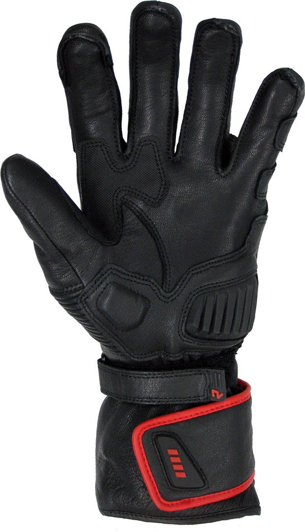 Rukka Imatra 2.0 Gore-Tex Motorfiets handschoenen Zwart/Rood 9 Figuur 2