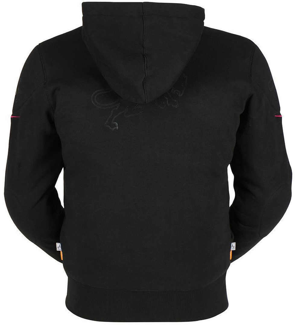 Furygan Luxio Evo Hanorac cu fermoar pentru doamne Negru/roz L Figura 2