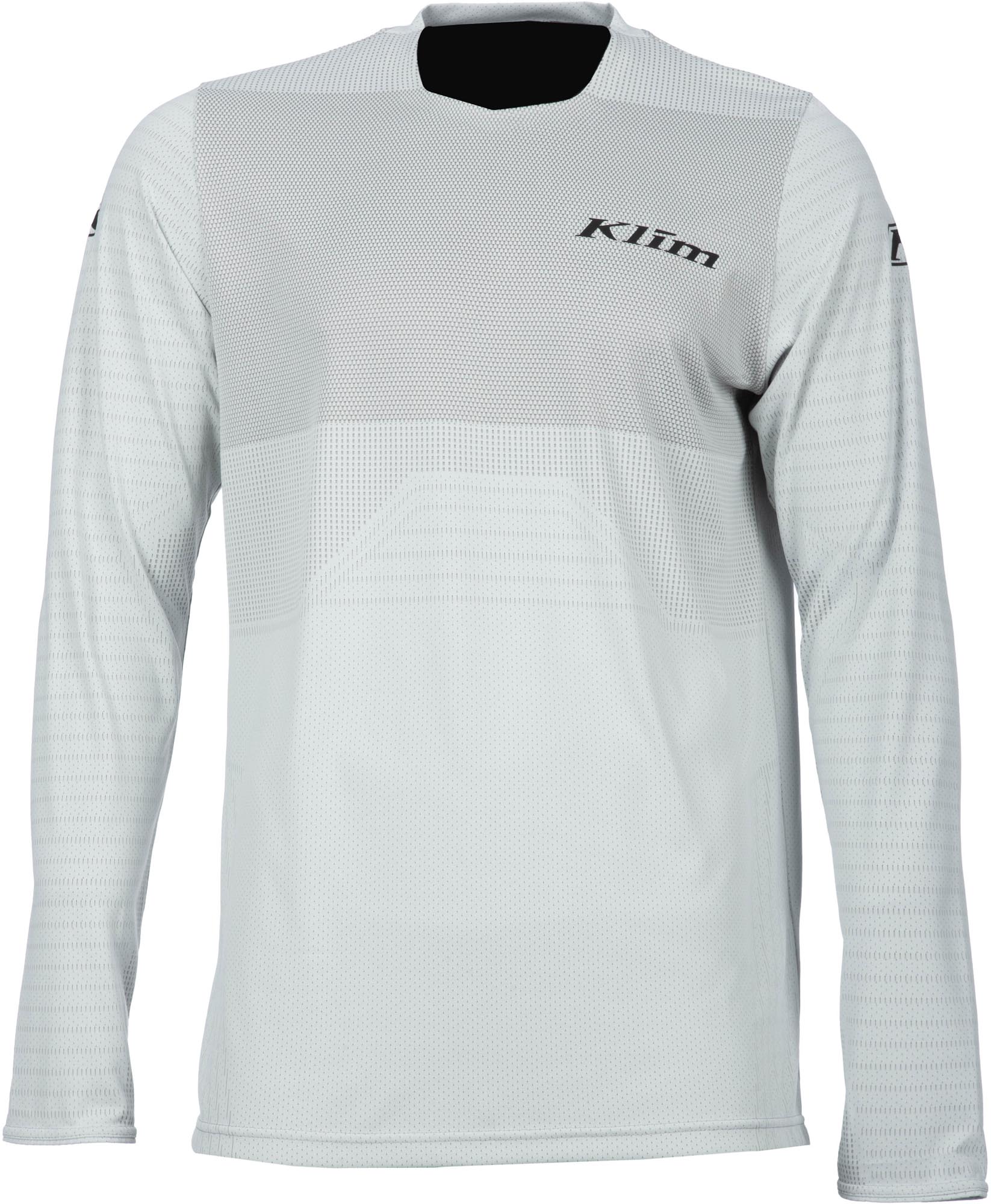 Klim XC Pro Cooling Motocross Jersey hellgrau S Abbildung 3