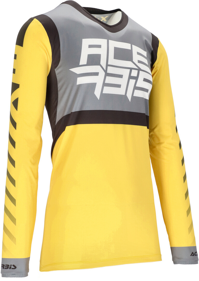 Acerbis X-Flex Five Motocross Jersey gelb/grau L Abbildung 1