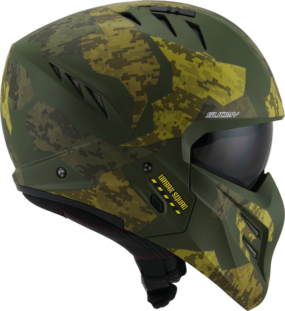 Side view of Suomy Armor Urban Squad Jet Helmet
