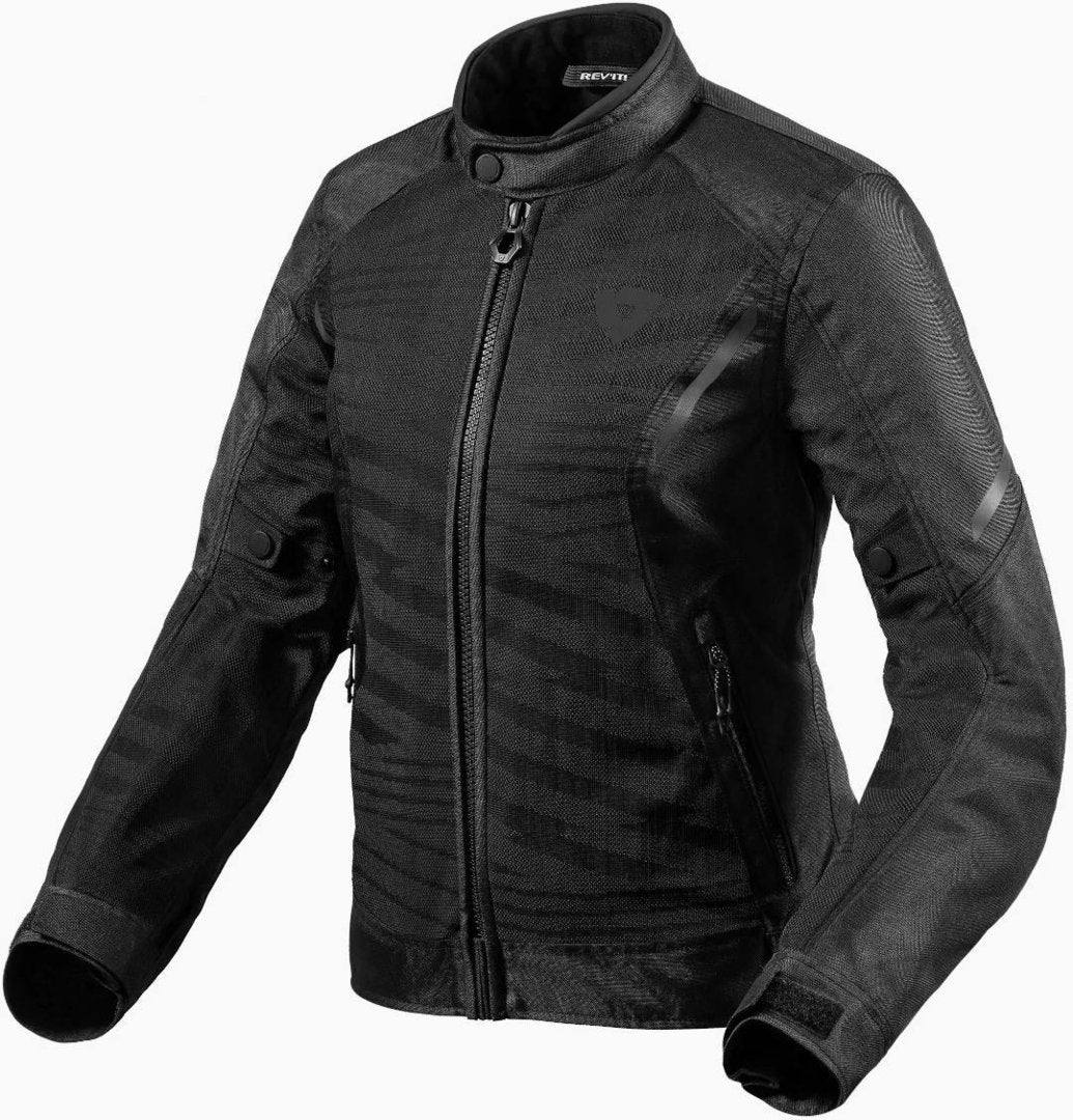 Revit Torque 2 Damer Motorcykel Tekstiljakke Sort 42 Figur 1
