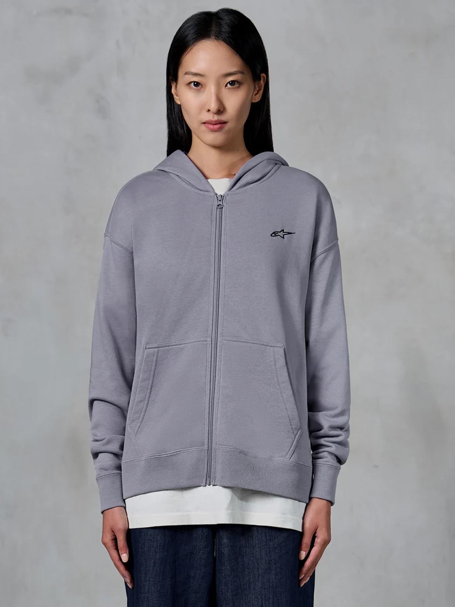 Alpinestars Essentials Ageless Zip Hoodie silber XL Abbildung 7