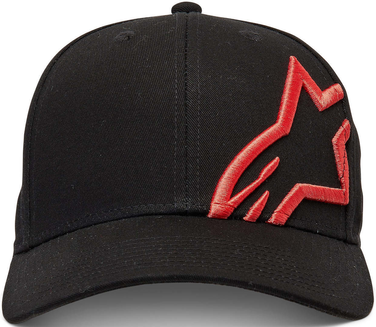 Alpinestars Corp Snap 2 Cap Negru/Roșu Figura 2