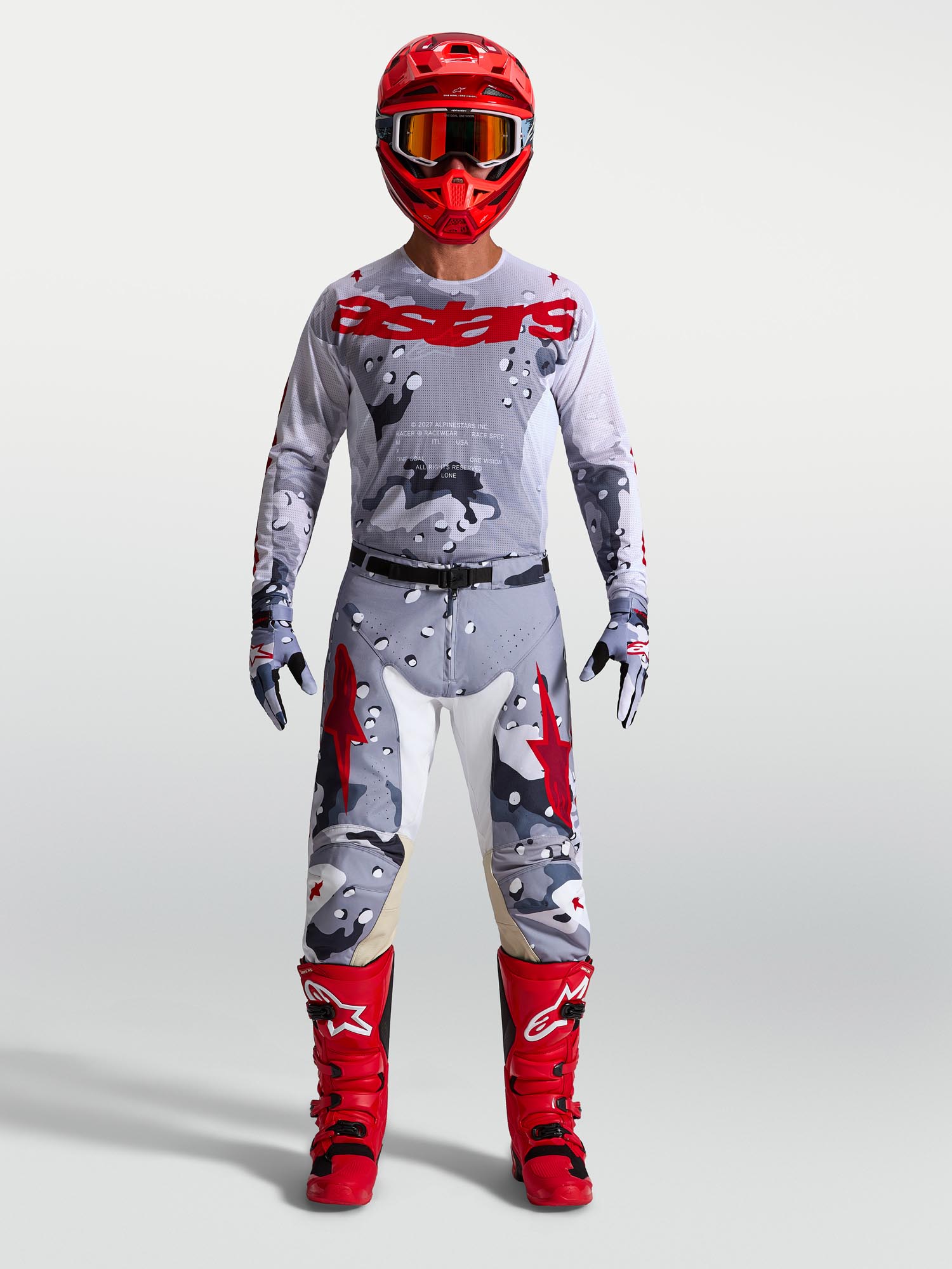 Alpinestars Racer Air Lone Motocrosstrøje L Figur 6