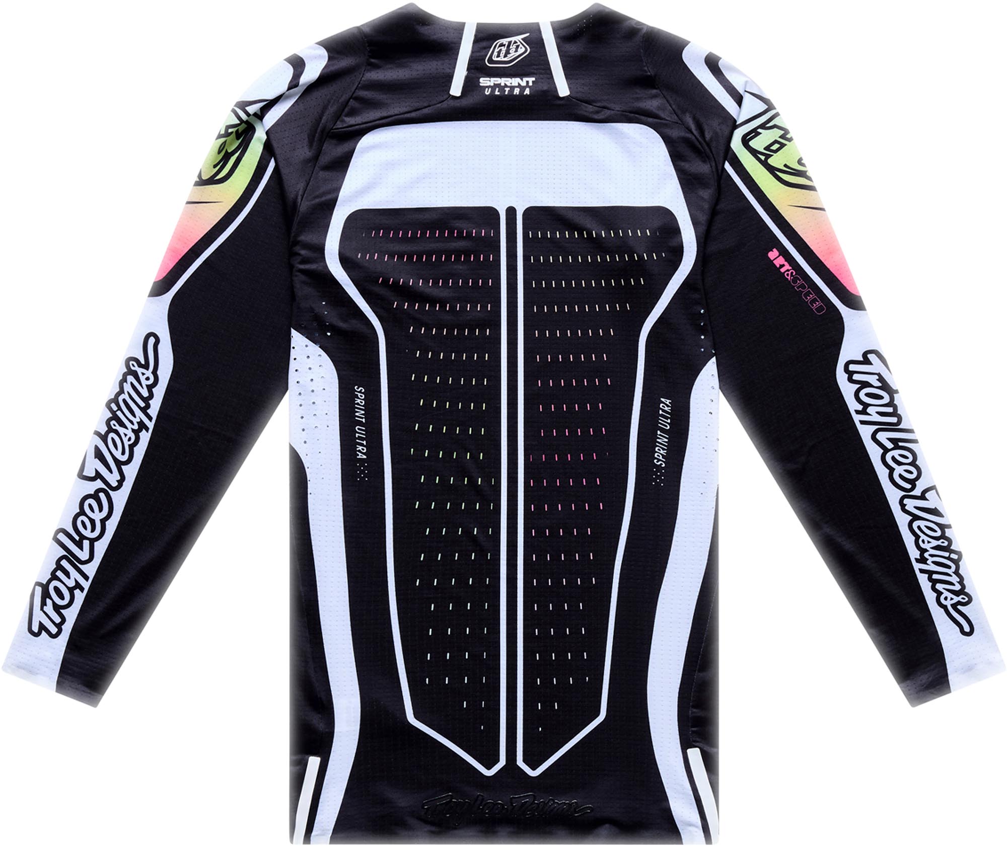 Troy Lee Designs Sprint Ultra Proton Cykeltrøje Sort S Figur 2