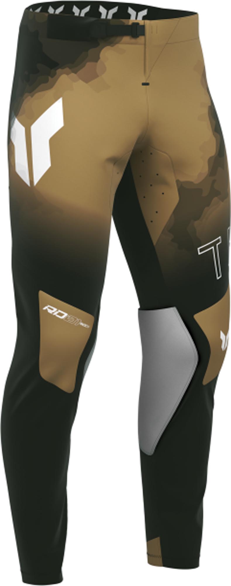 Side view of Thor Sportmode Carbon Motocross Pants