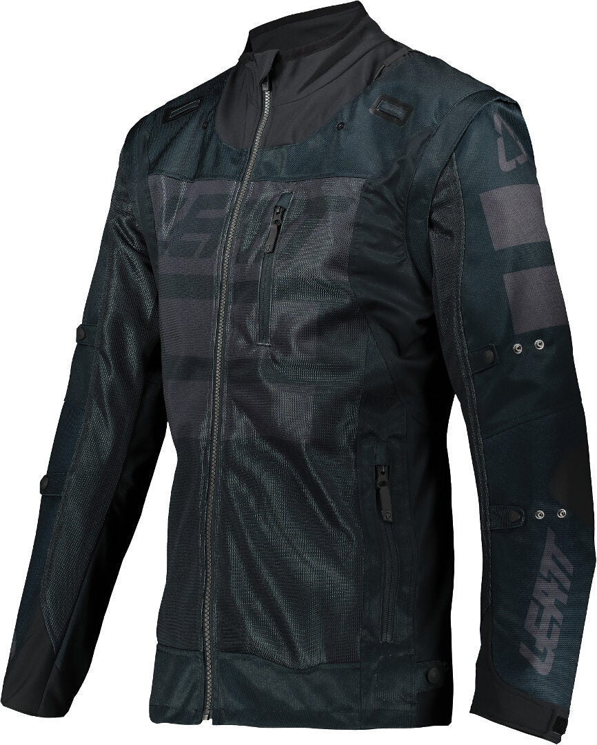 Leatt Moto 4.5 X-Flow Jaqueta de Motocross preto L Figura 1