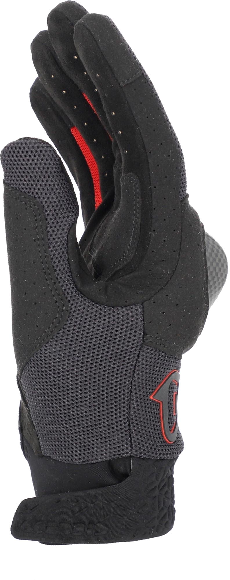 Acerbis Ramsey My Vented Pro Mesh Motorcykelhandsker sort/rød XL Figur 4