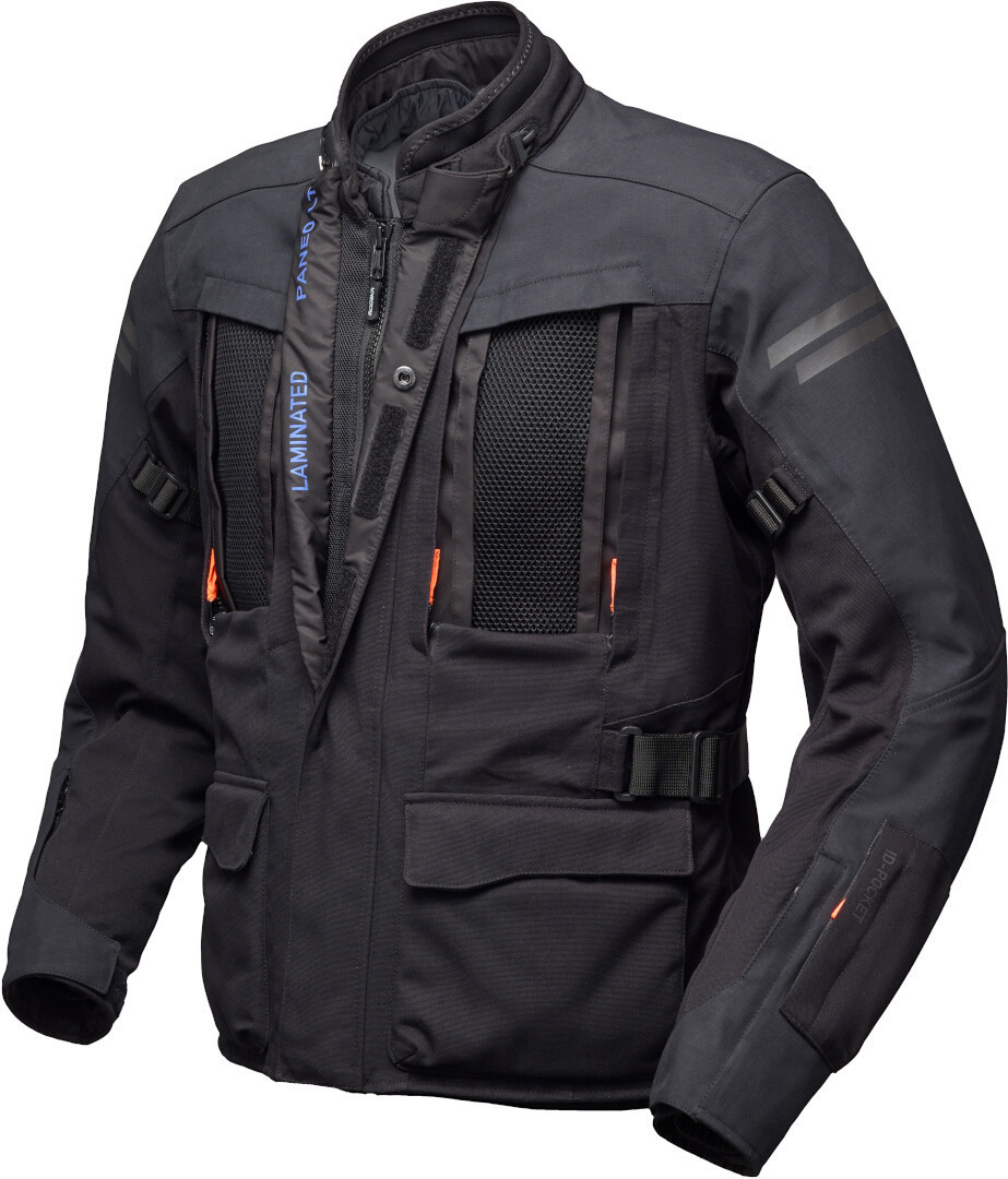 Modeka Paneo LT imperméable Moto Textile Jacke noir XL Figure 2