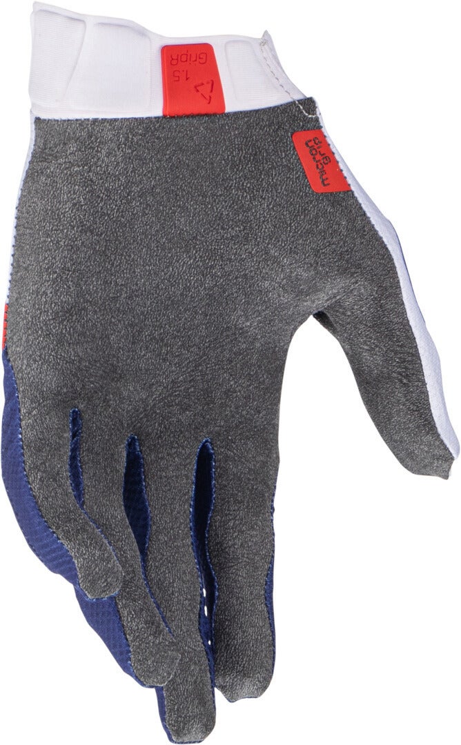 Leatt 1.5 GripR 2024 Motocross handskar blå/vit/röd L Figur 2