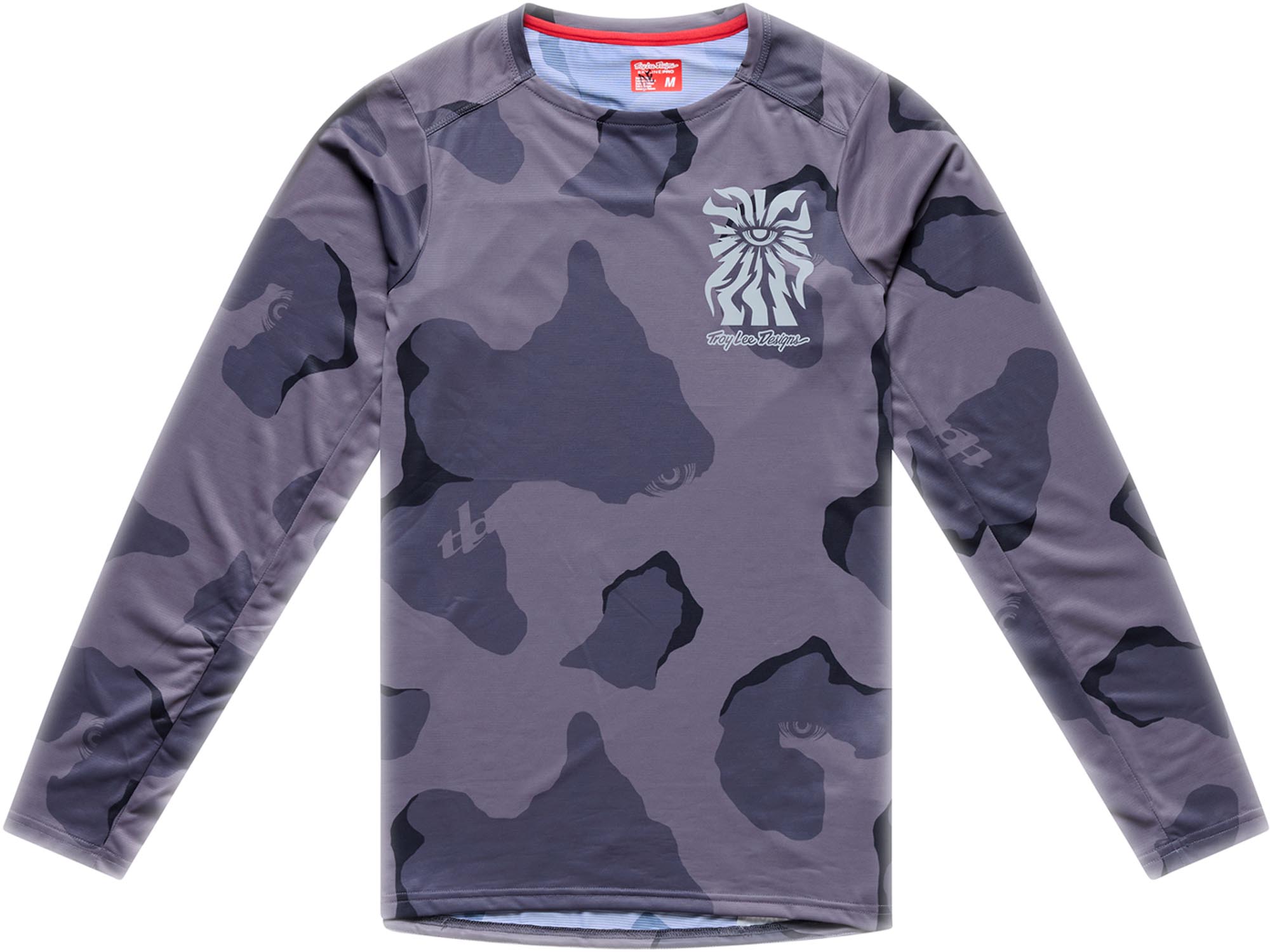Troy Lee Designs Skyline Pro Flow Camo Maillot de vélo Camouflage sombre XL Figure 1