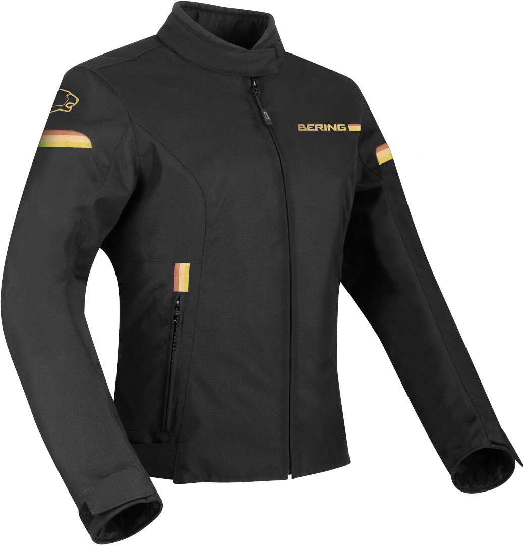 Bering Riva Ladies Motorcycle Textile Jacket black/orange 46 Figure 1
