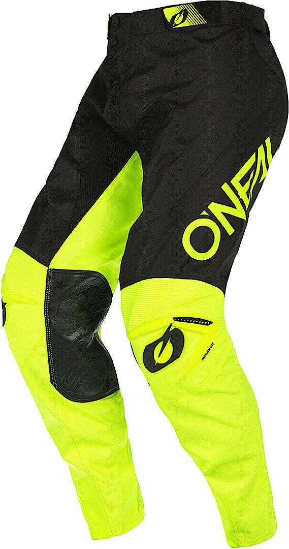 Oneal Mayhem Hexx V.22 Motocross bukser sort/gul 40 Figur 1