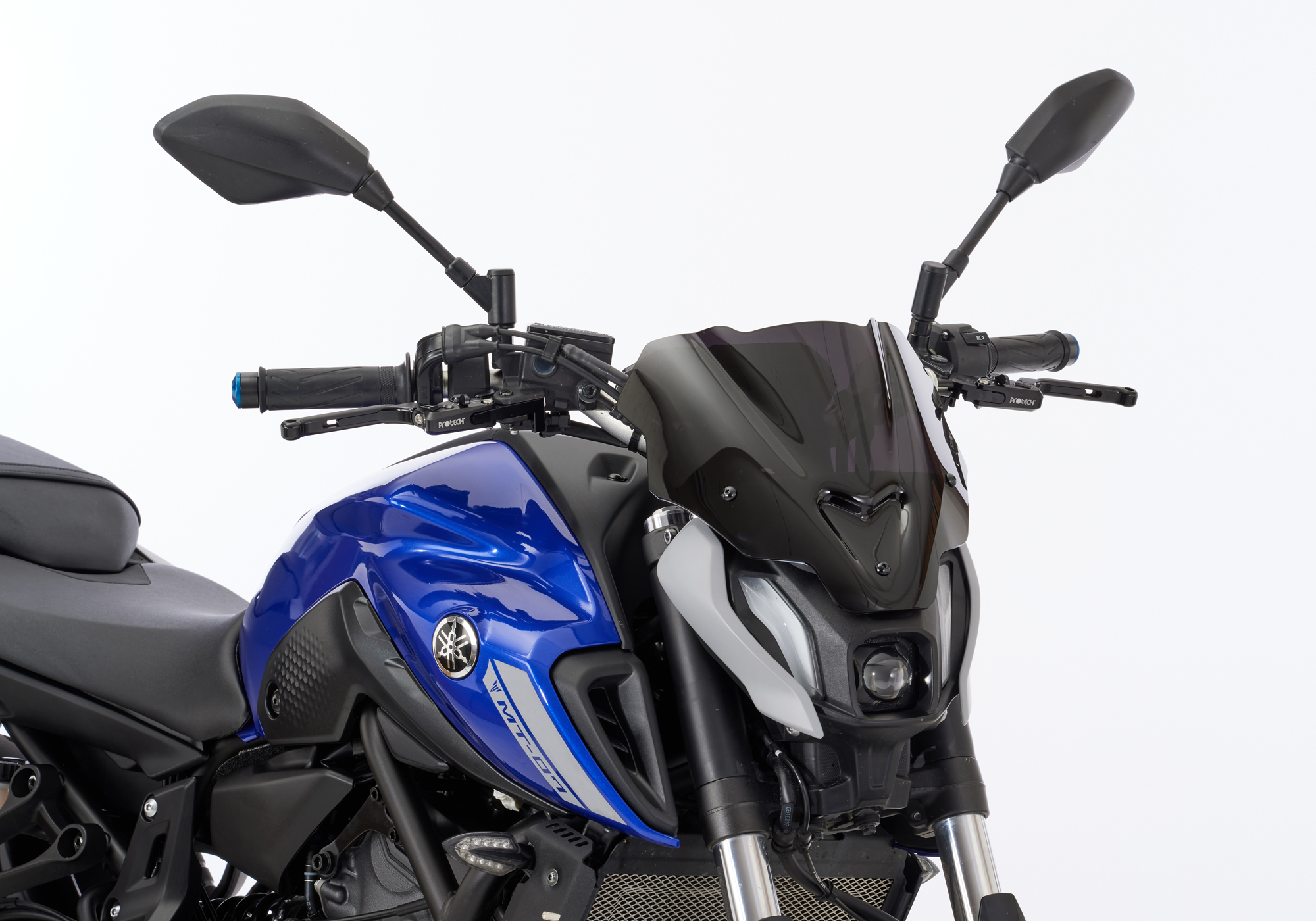 ERMAX naken cykelskärm Akrylglas (PMMA) Figur 1