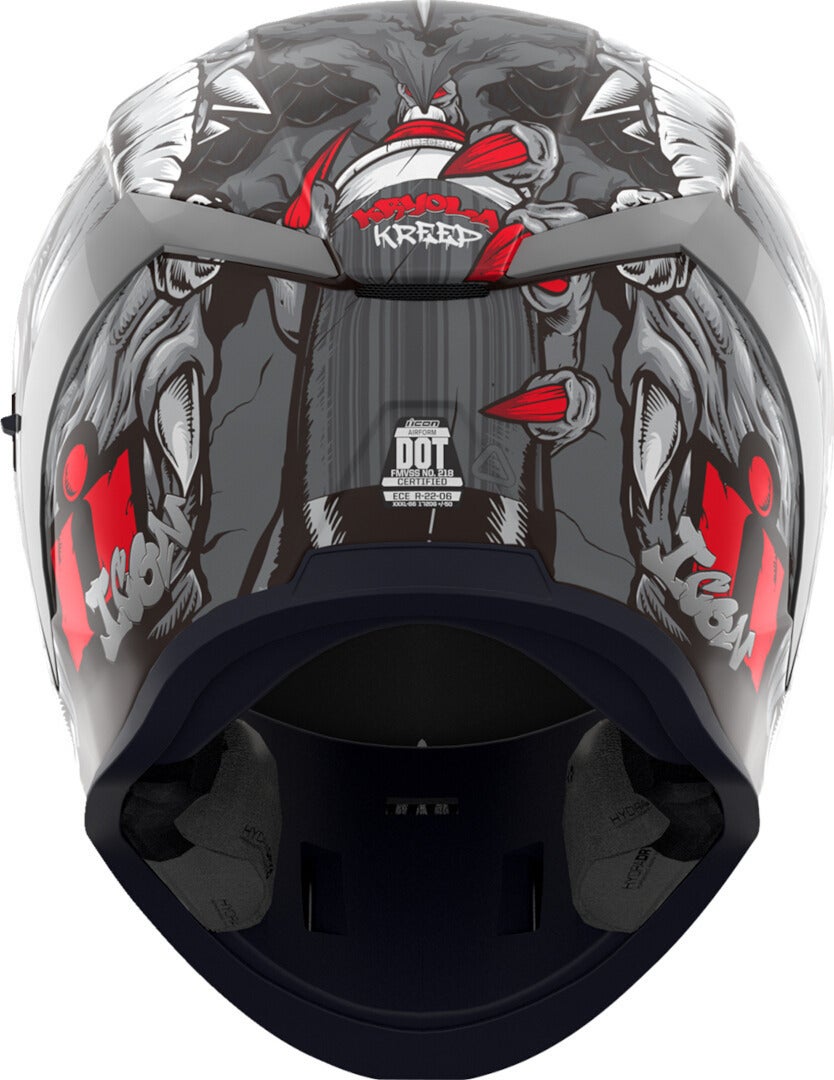 Icon Airform Kryola Kreep MIPS Helm grau/rot S (55/56) Abbildung 5