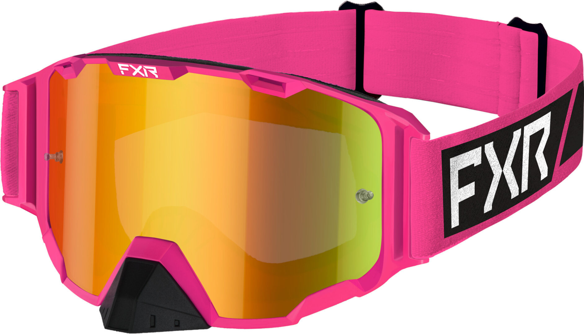 FXR Maverick 2023 Ochelari de motocross roz/negru Figura 1