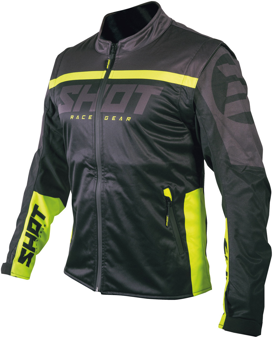 Shot Softshell Lite 2.0 Giacca Motocross nero/neon M Figura 1