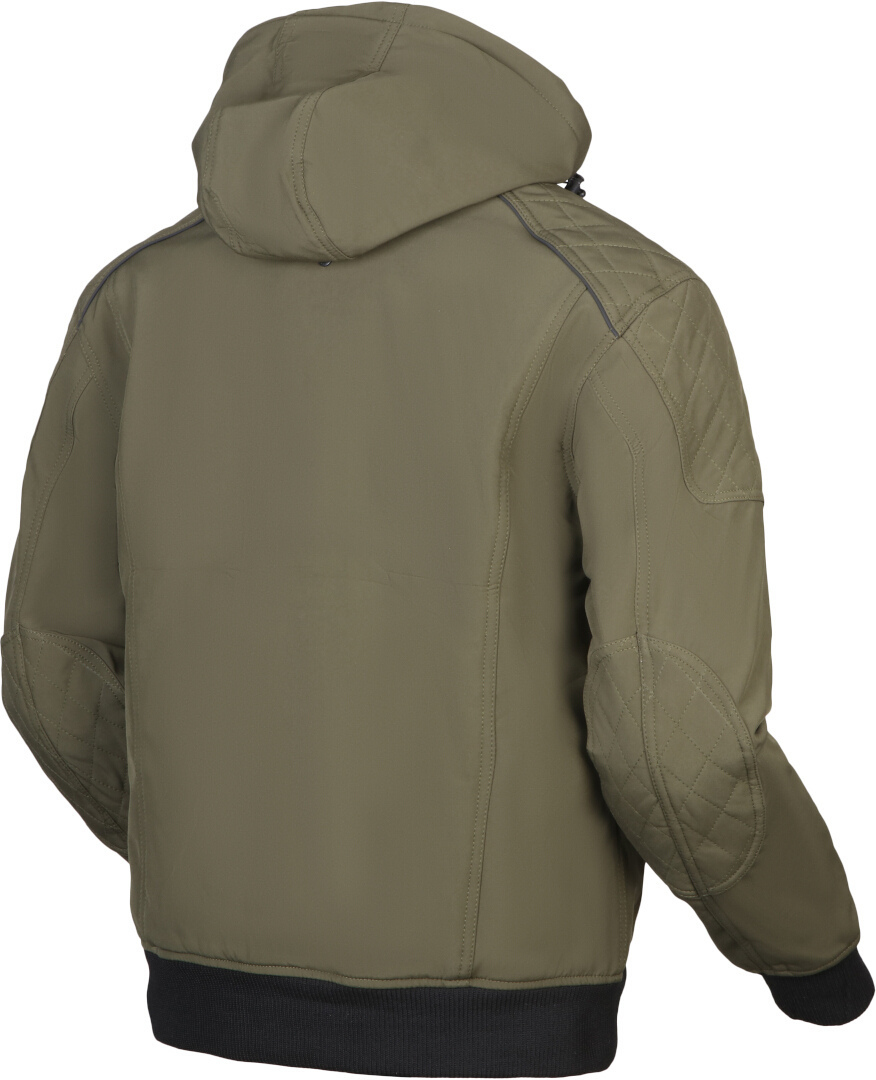 Modeka Clarke waterproof Motorcycle Textile Jacket olive S Figure 4