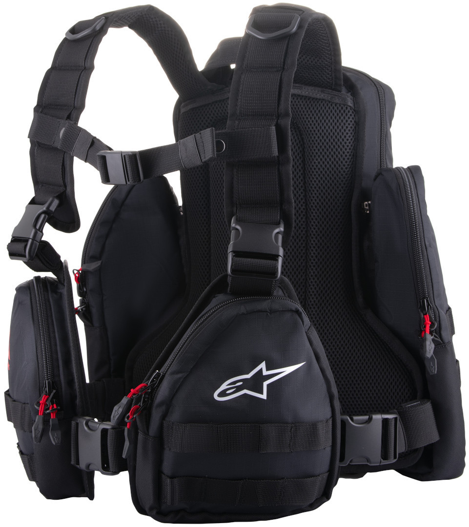 Alpinestars Techdura Tactical Rucsacul alb/negru Figura 2