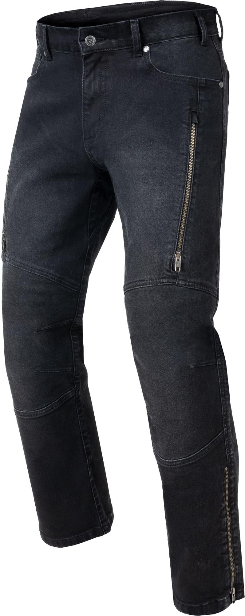 Rebelhorn Hawk 3 Regular Fit Vaqueros de moto negro deslavado 28/34 Figura 1