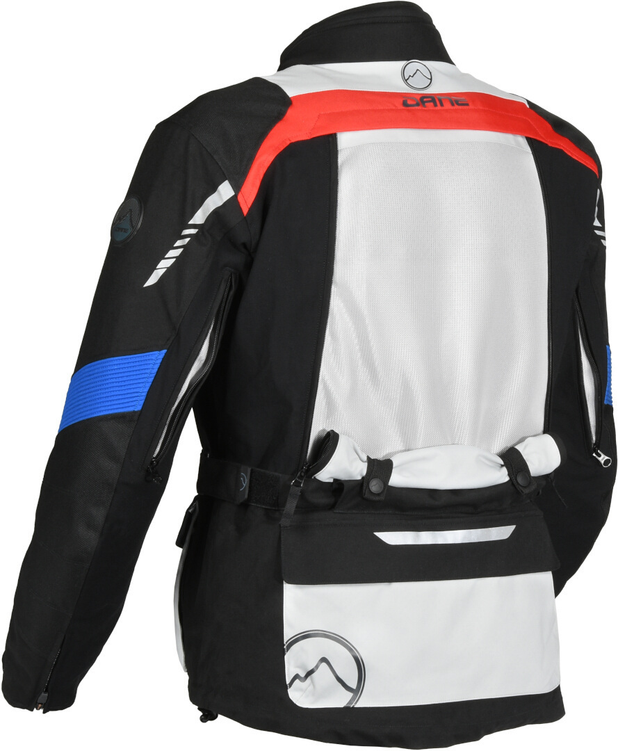 DANE Reykjavik waterproof Motorcycle Textile Jacket grey/black/blue 60 Figure 2