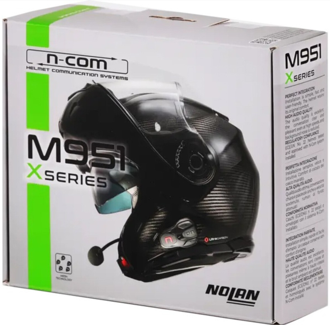 nolan helmet bluetooth + Up to 700 m range Nolan N-Com B902 L Bluetooth