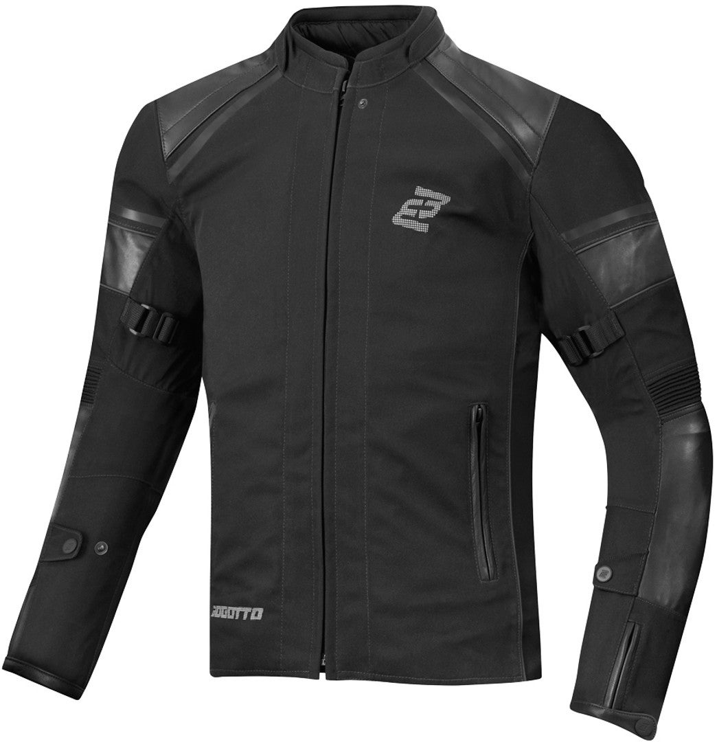 Bogotto Blizzard-X waterproof Motorcycle Textile Jacket black XXL Figure 1
