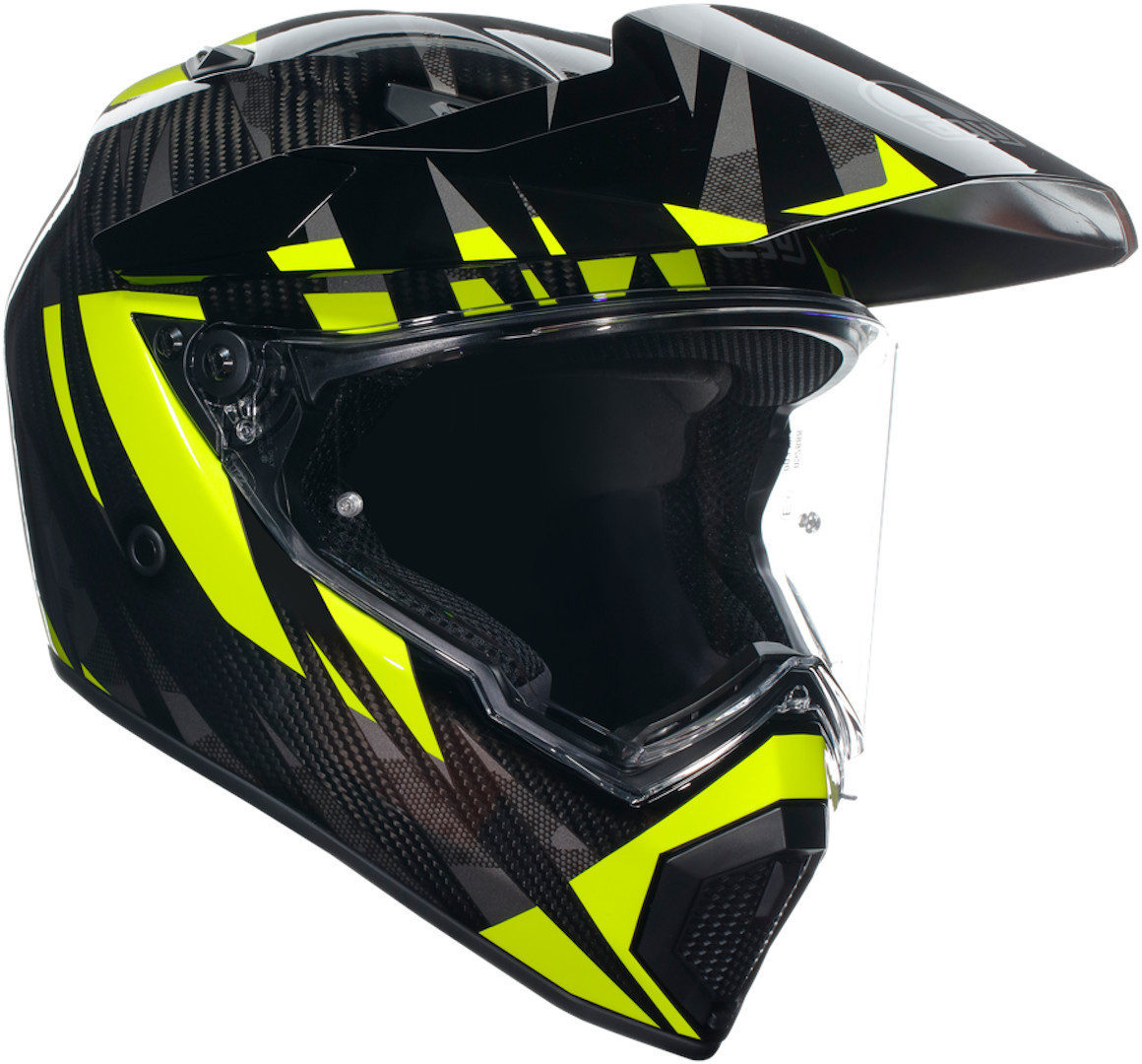 AGV AX-9 Steppa 06 2.0 Hjelm sort/grå/gul M (57/58) Figur 1