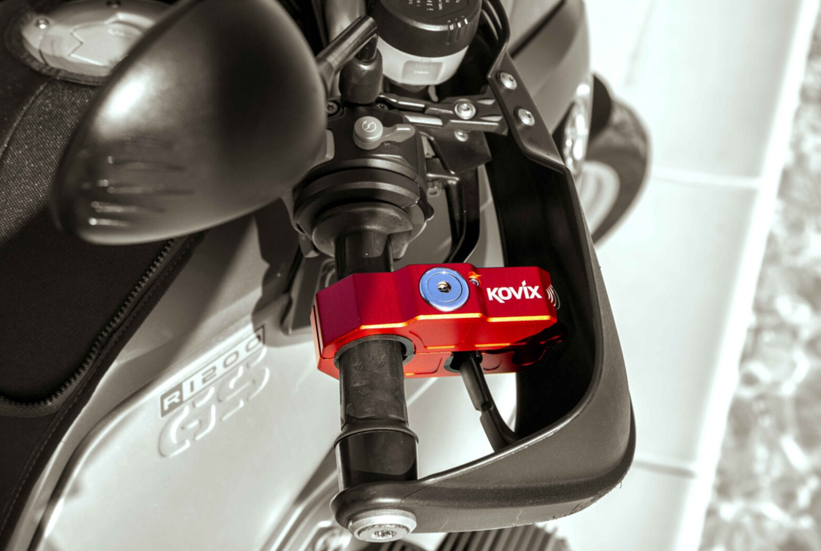 Kovix KHL Alarm Grip Lock roșu Figura 2