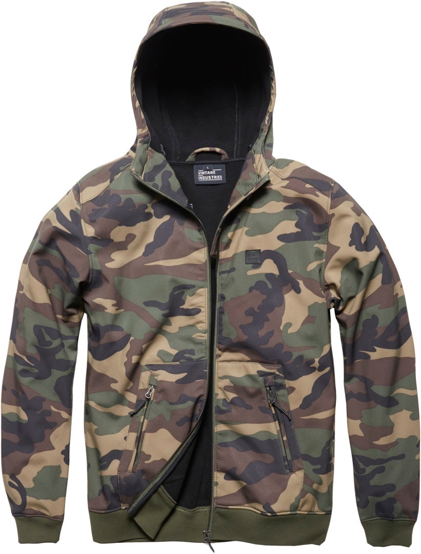 Vintage Industries Ashore Softshell Jachetă Camuflaj S Figura 1
