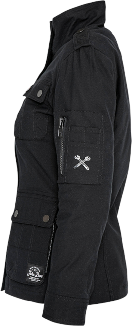 John Doe Explorer XTM Damen Motorrad Textiljacke schwarz M Abbildung 3