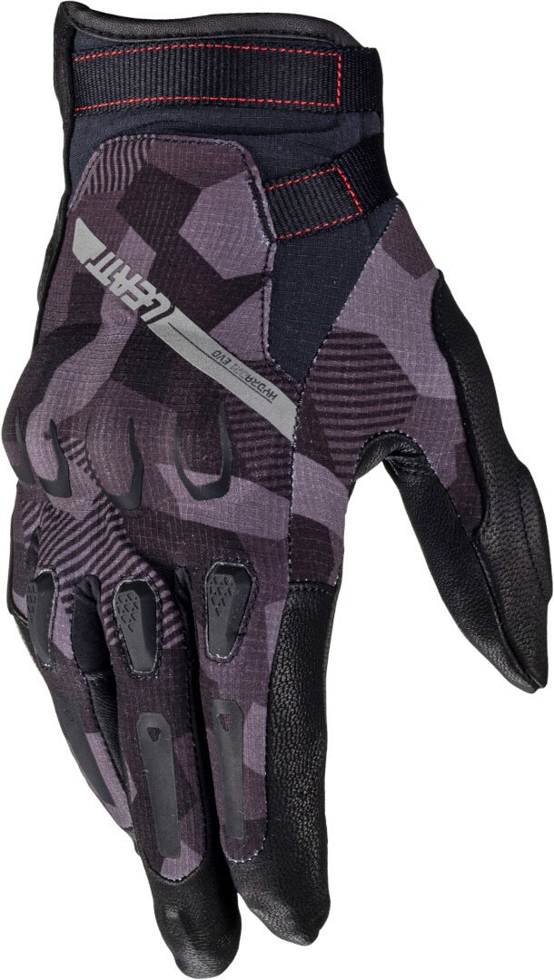 Leatt ADV HydraDri 7.5 Steel Short vandtætte motorcykelhandsker mørkegrå/sort L Figur 2