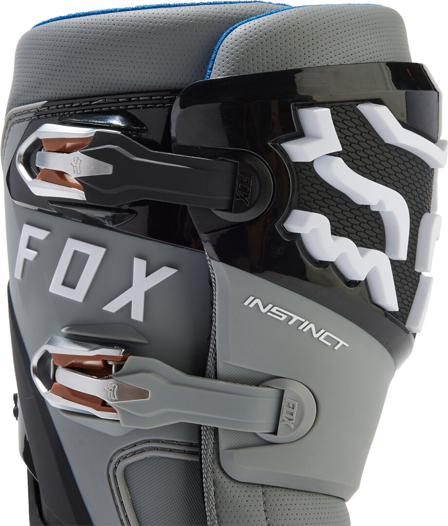 FOX Instinct Bottes de motocross noir/gris 9 Figure 7