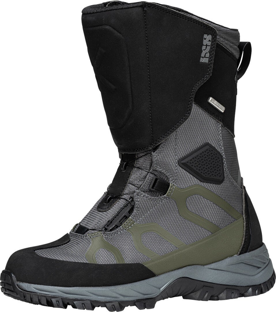 IXS Venture-STX 1.0 Bottes de moto imperméables Noir/Gris/Vert 42 Figure 1