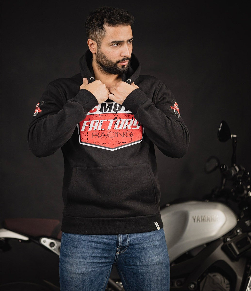 FC-Moto Crew-H Capuche noir L Figure 3