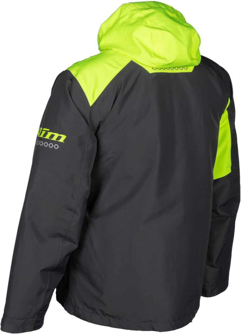 Klim Kompound Snowmobile Jacket dark grey/black/neon yellow L Figure 3