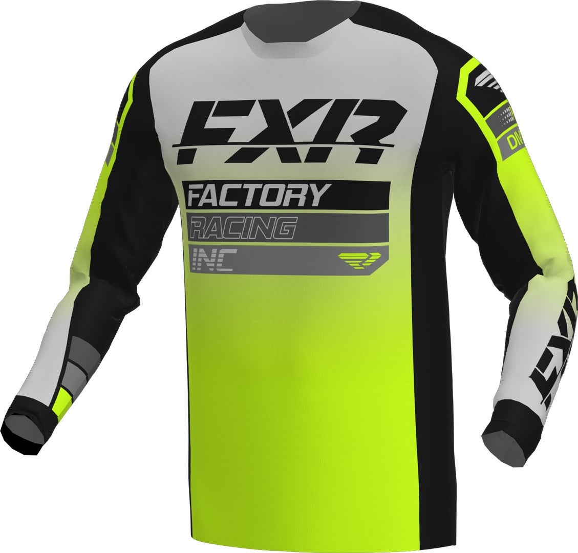 FXR Clutch 2023 Motocross trøje gul/sort/hvid S Figur 1