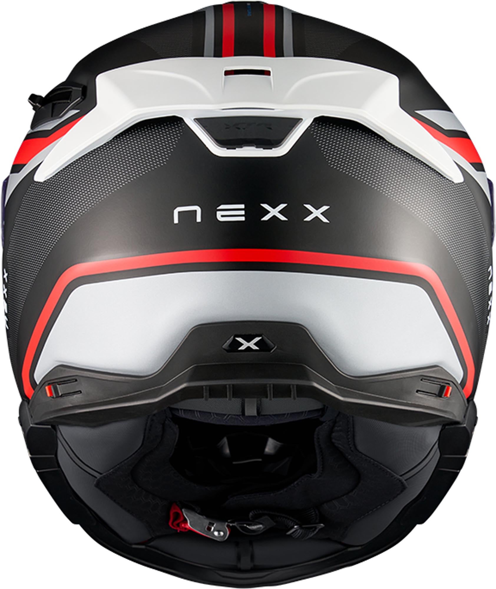 Nexx X.TR Quanta Casco Negro/Blanco/Rojo S (55/56) Figura 3