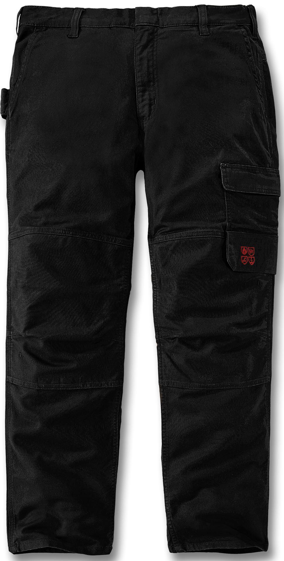 Carhartt Canvas Boise Multi-Norm Dungaree Bukser Sort 34/36 Figur 1