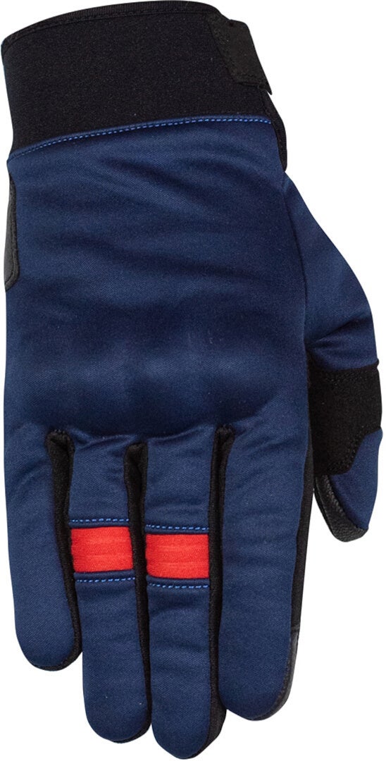 Rusty Stitches Clyde V2 Motorrad Handschuhe blau/rot 2XL Abbildung 1