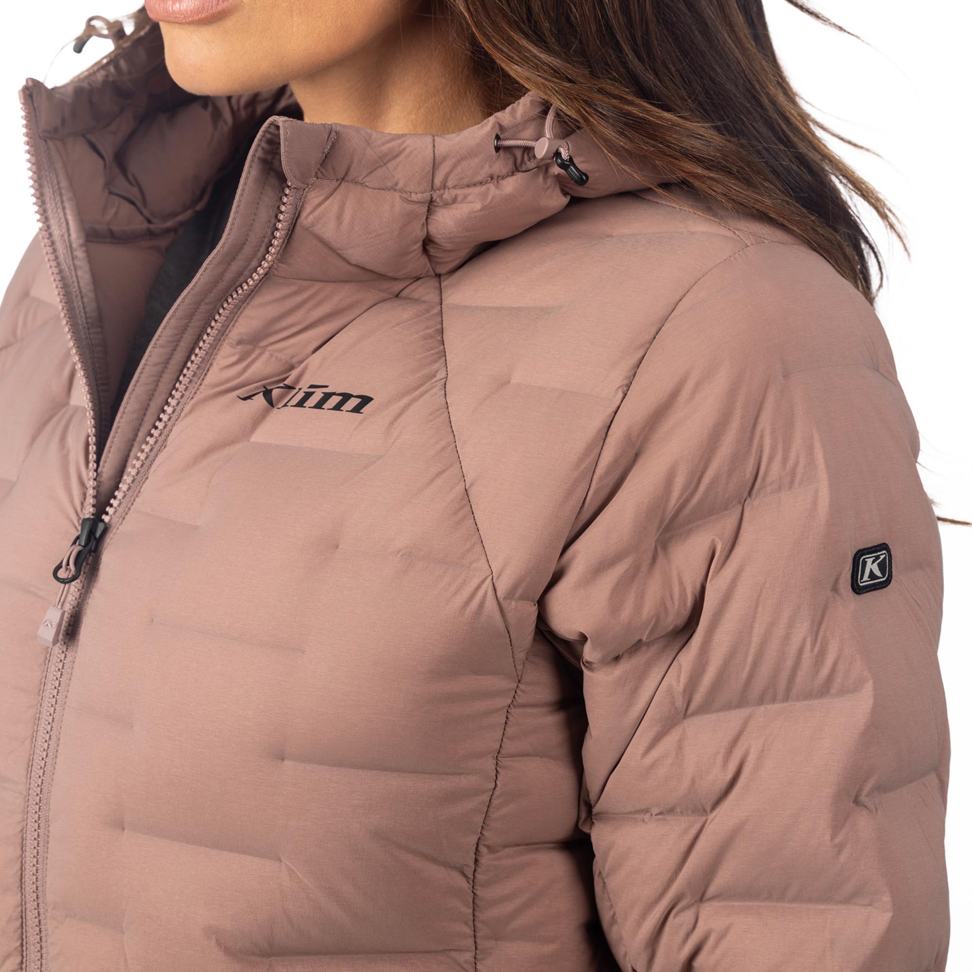 Klim Luna Stretch Ladies Down Jacket mauve XL Figure 4