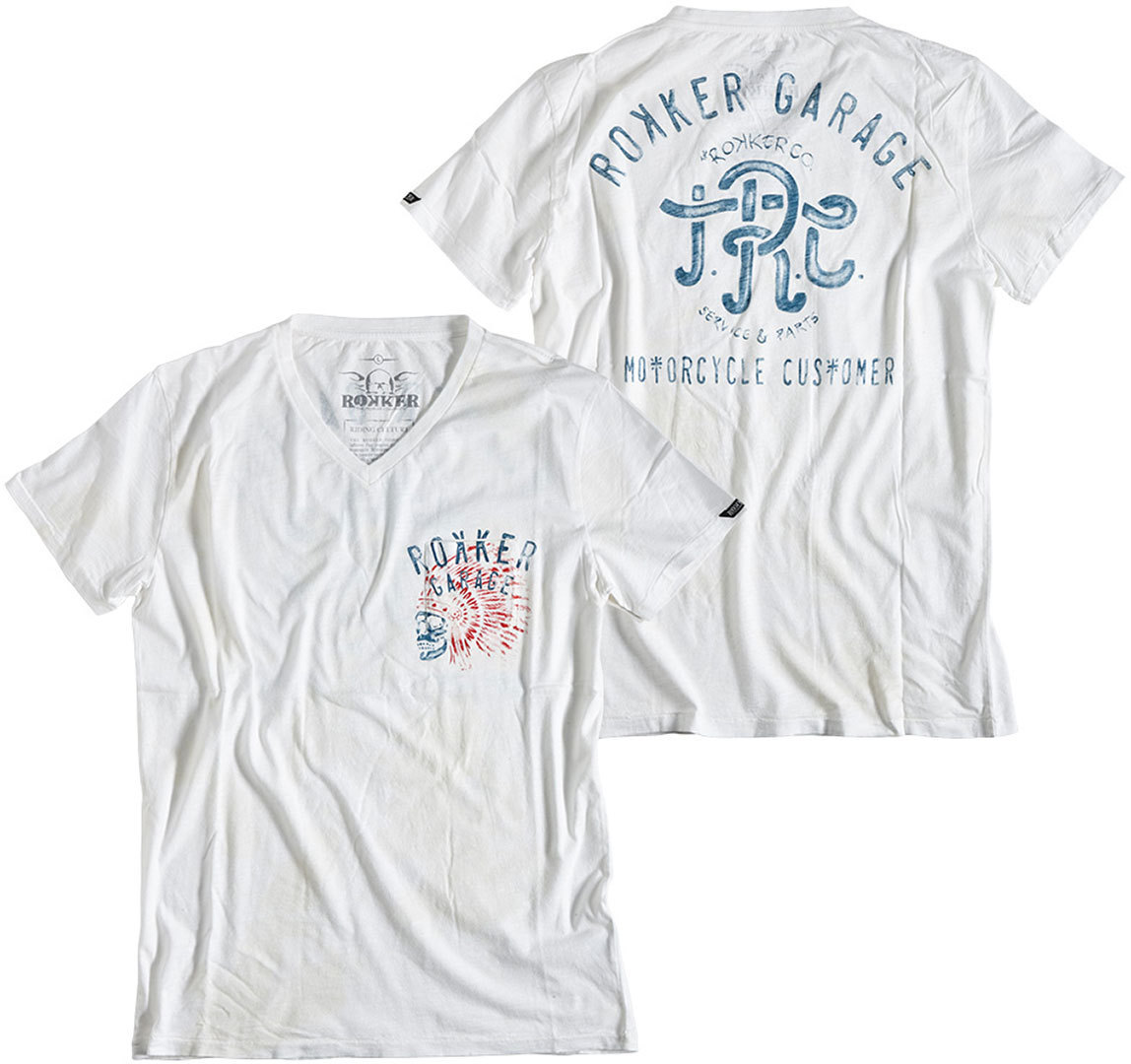 Rokker Apache V-Neck Camiseta Figura 1