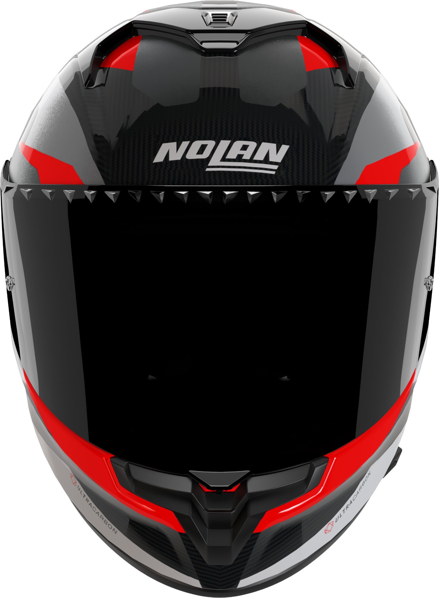 Nolan X-904 Ultra Carbon Calibro 헬멧 검정/회색/빨강 XXS (54) 그림 3