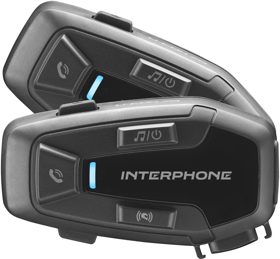 Interphone U-COM 7R Kommunikationssystem Dubbel uppsättning Figur 1