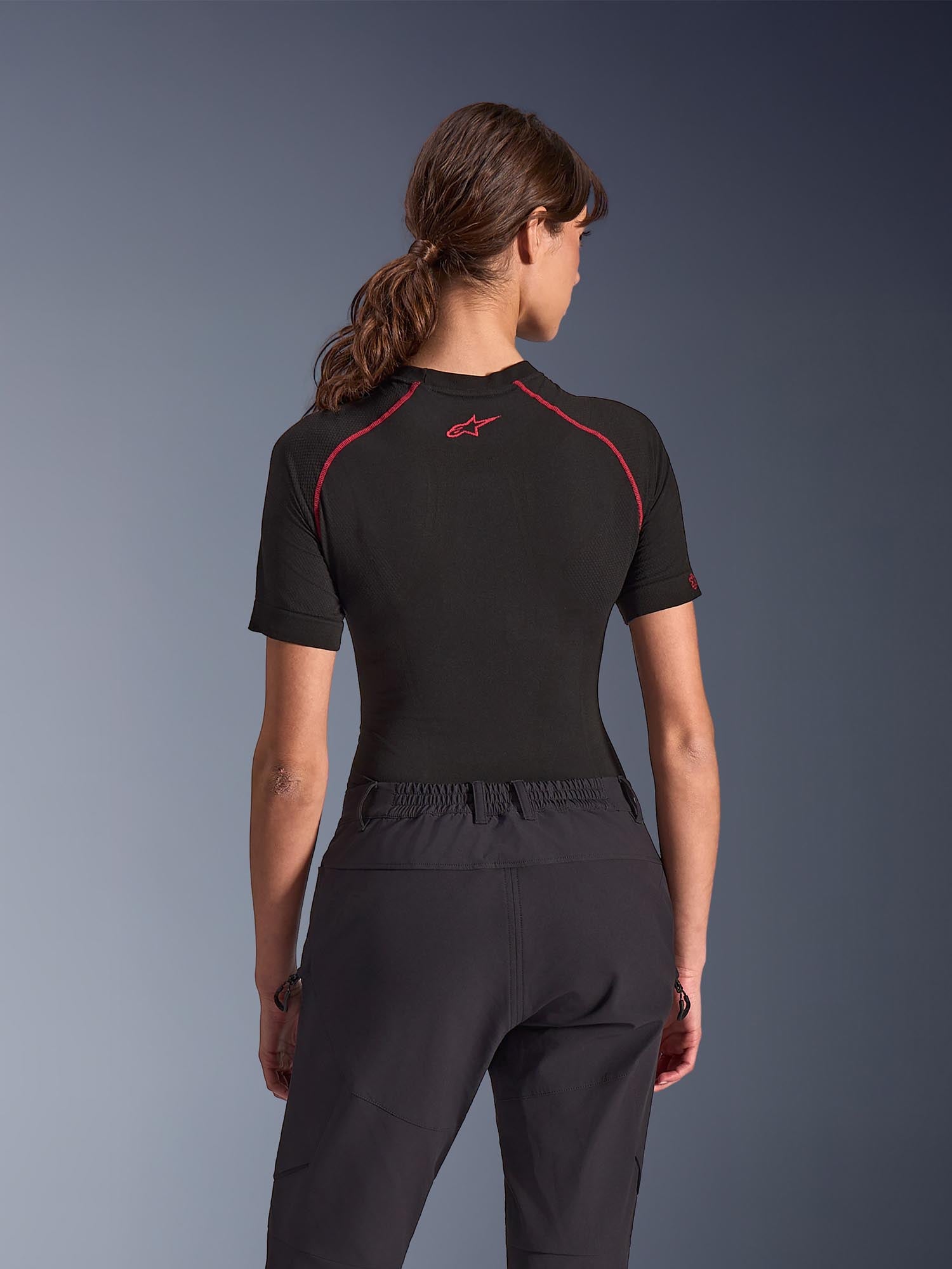 Alpinestars Stella Flex-AST Explorer Dames Motorfiets Textiel Broek Zwart XS Figuur 5
