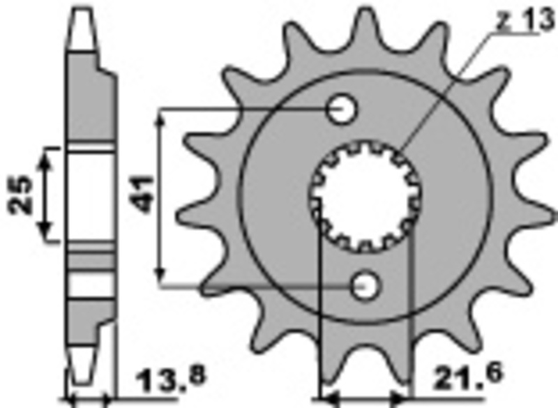 PBR Standard stålhjul 346 - 525 Figur 1